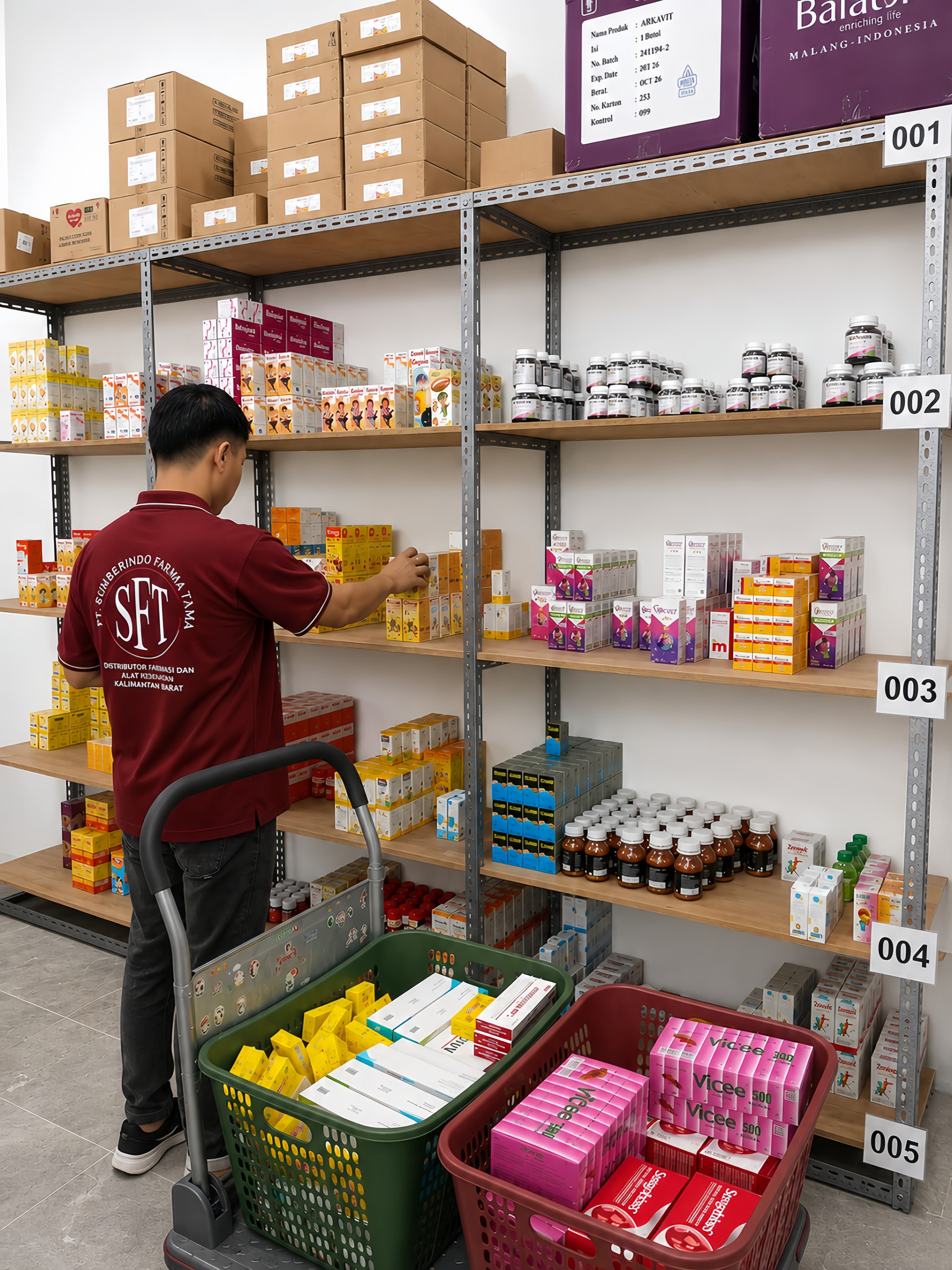 Foto Aktivitas Operasional Sumberindo Farma Tama